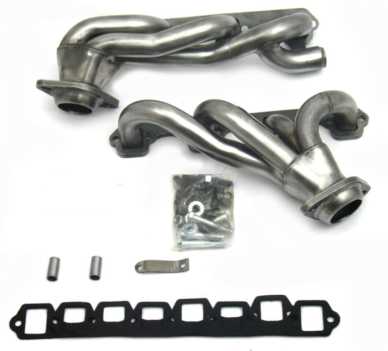 JBA 87-96 Ford F-150 5.8L SBF 1-5/8in Primary Raw 409SS Cat4Ward Header - Black Ops Auto Works