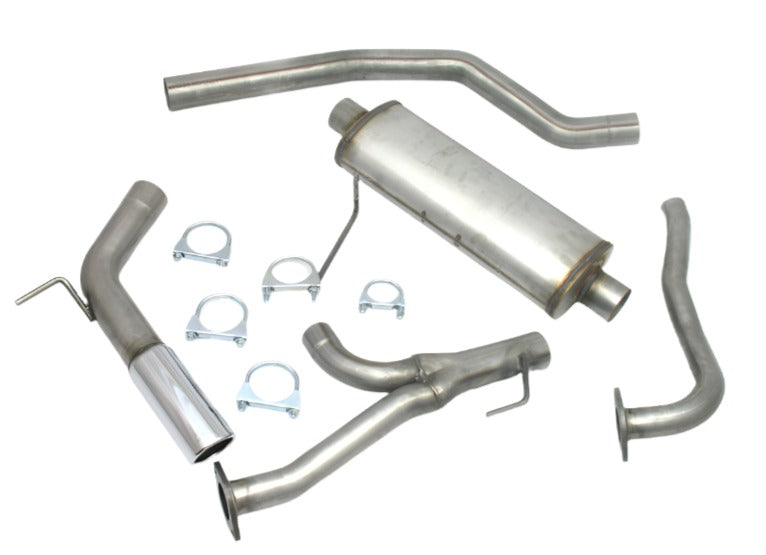 JBA 04-15 Nissan Armada 5.6L 409SS Pass Side Single Exit Cat-Back Exhaust - JBA 40-1405