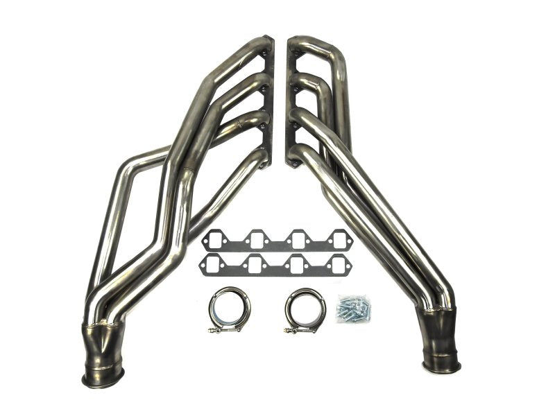 JBA 65-73 Ford Mustang 351W SBF 1-3/4in Primary Raw 409SS Long Tube Header - JBA 6616S