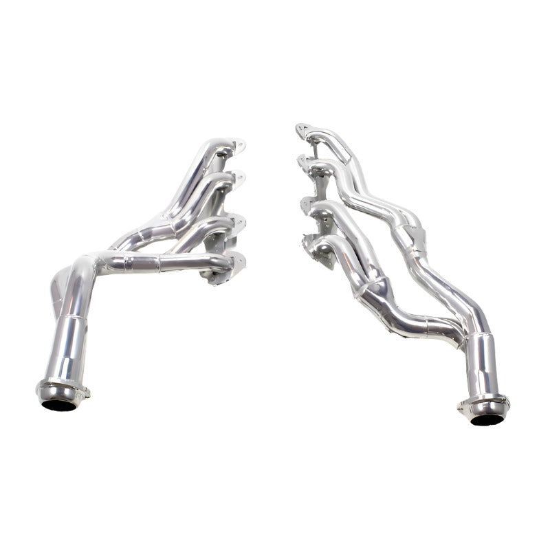 JBA 67-70 Ford Mustang 390-428 FE 1-3/4in-2-1/2in Primary Silver Ctd Tri Y Header - JBA 6655SJS