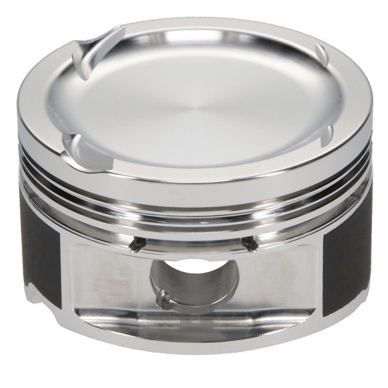 JE Pistons 2008+ VW TSI 2.0 Turbo Kit 82.5mm Bore Std Size -7.1 Dome R Skirt Piston Kit (Set of 4) - Black Ops Auto Works