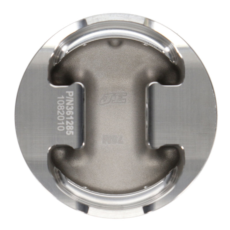 JE Pistons 2013+ Hyundai Gamma GDI 1.6L Turbo 77mm Bore -8.2cc Dish Piston Kit (Set of 4 Pistons) - Black Ops Auto Works