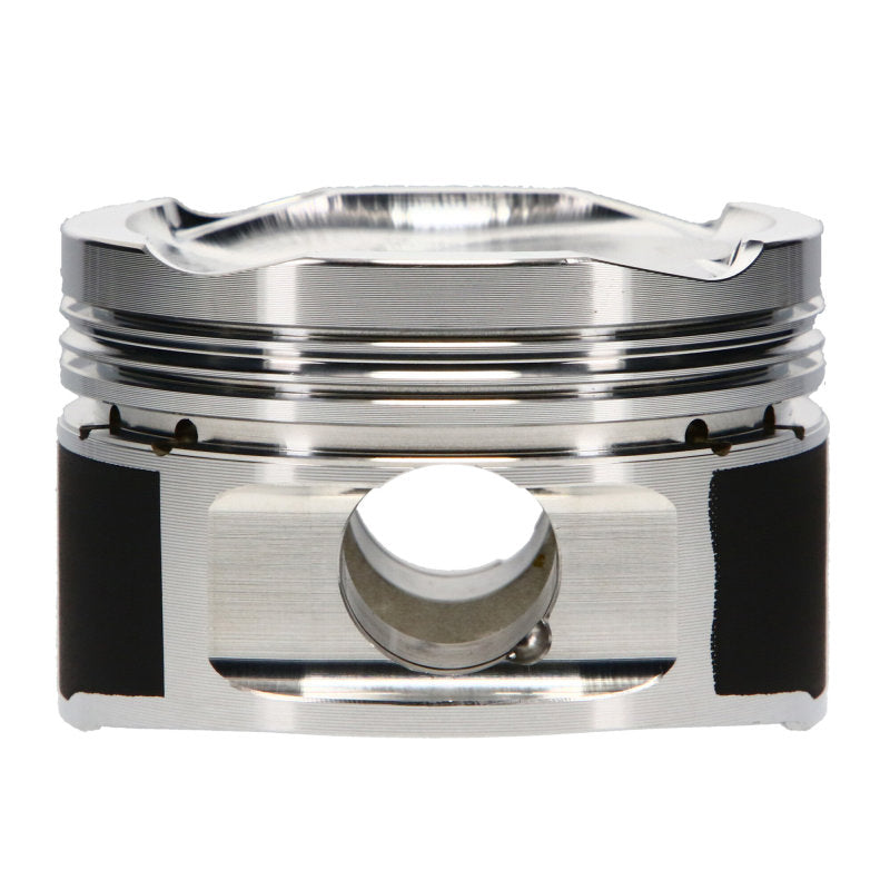JE Pistons Honda L15B Turbo 73mm Bore 10.3:1 CR -9.6cc Dome Piston Set - Set of 4 - Black Ops Auto Works