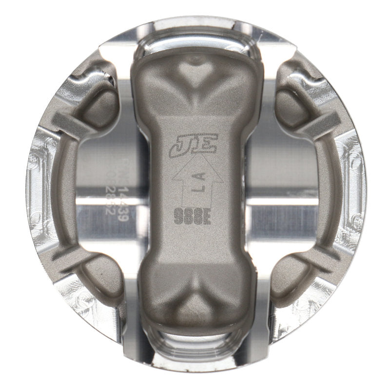 JE Pistons SUB WRX EJ205 92mm Bore CR 8.5 KIT Set of 4 Pistons - Black Ops Auto Works