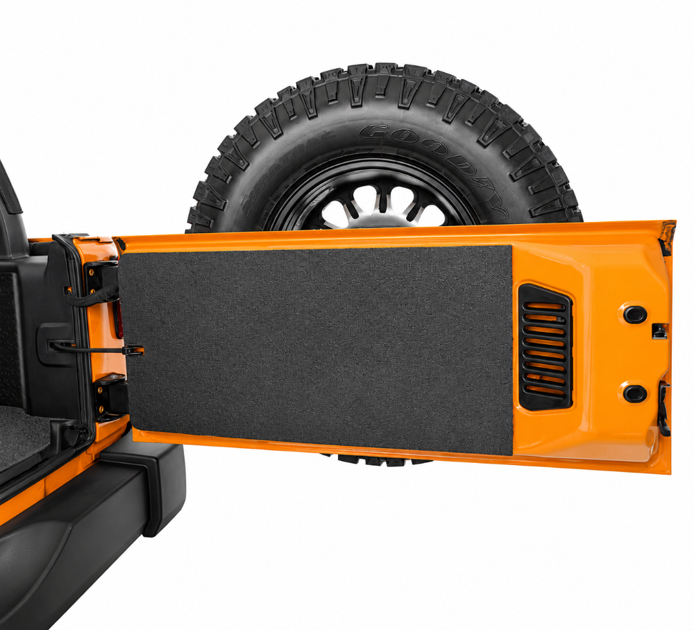Jeep Gladiator Husky tailgate protection mat with soft DriGard polypropylene surface
