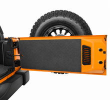Load image into Gallery viewer, Jeep Gladiator Husky tailgate protection mat with soft DriGard polypropylene surface