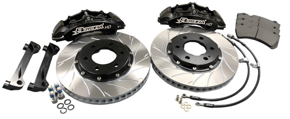 Jeep Grand Cherokee 2011-21 HD Challenge Rear Brake System - Black Ops Auto Works