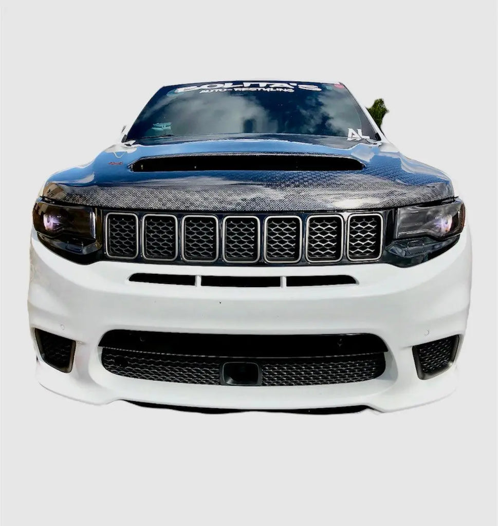 Jeep Grand Cherokee Carbon Fiber Demon Hood WK2 2011-2021 - Black Ops Auto Works