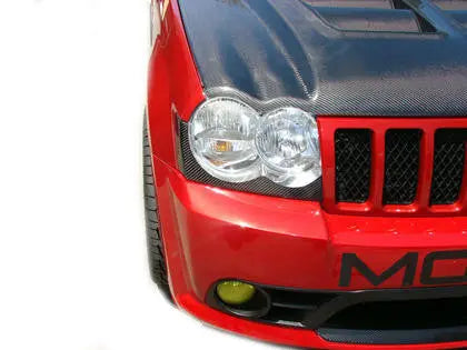 Jeep Grand Cherokee Carbon Fiber Turn Signal Covers 2005-2007 - Black Ops Auto Works