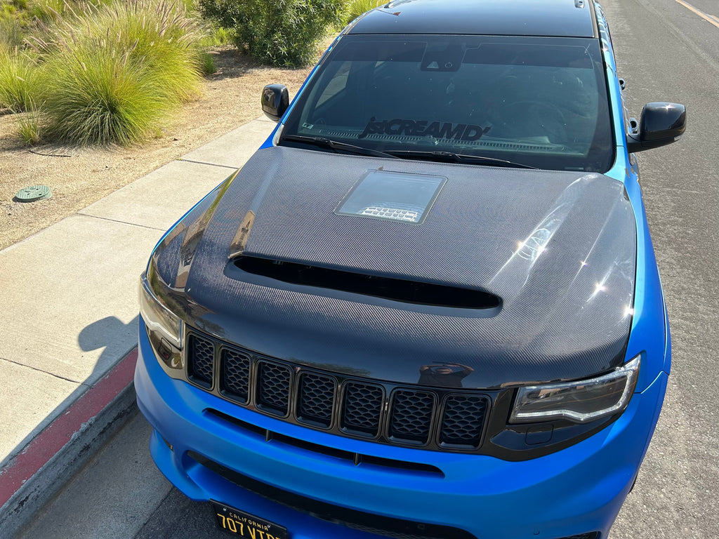 Jeep Grand Cherokee Demon Window Hood 2012-2021 - Black Ops Auto Works