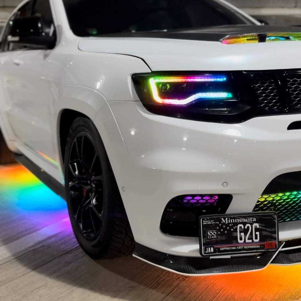 RGB Halo Kits Jeep Grand Cherokee Multicolor DRL Boards (2014-2021)