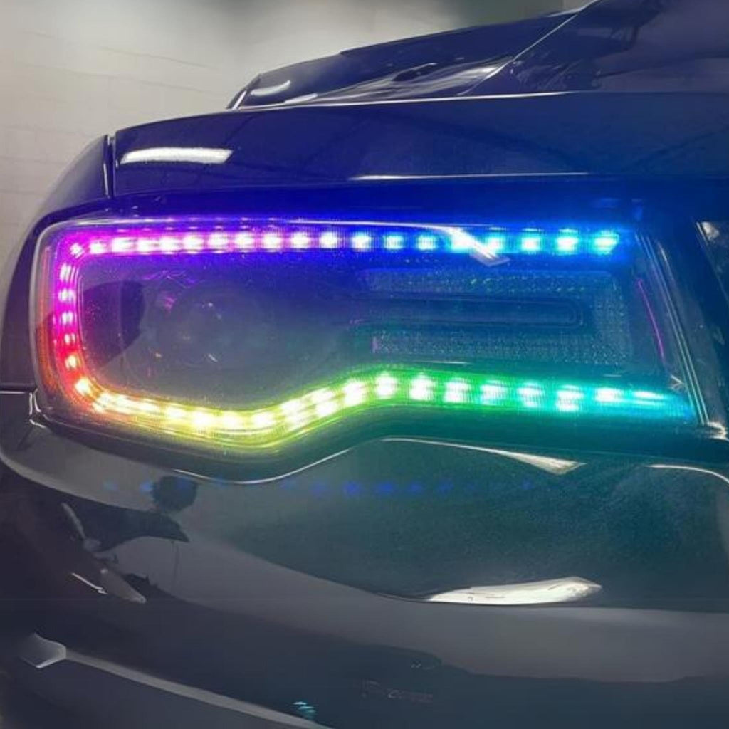 RGB Halo Kits Jeep Grand Cherokee Multicolor DRL Boards (2014-2021)