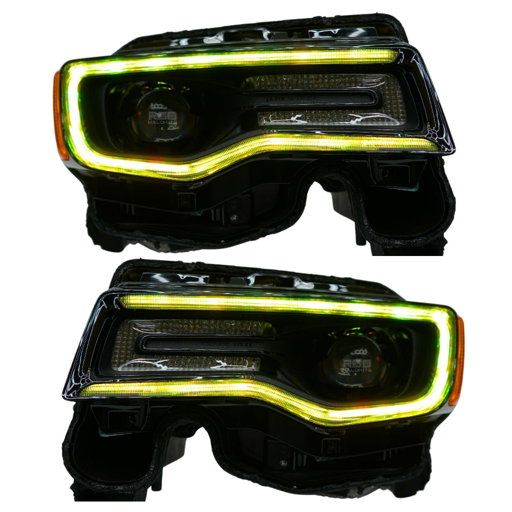 RGB Halo Kits Jeep Grand Cherokee Multicolor DRL Boards (2014-2021)