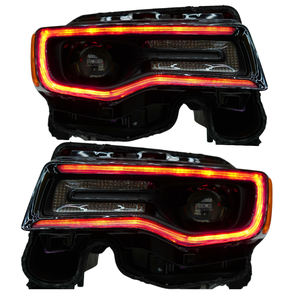 RGB Halo Kits Jeep Grand Cherokee Multicolor DRL Boards (2014-2021)