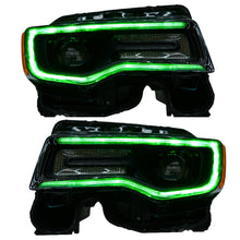 Load image into Gallery viewer, RGB Halo Kits Jeep Grand Cherokee Multicolor DRL Boards (2014-2021)