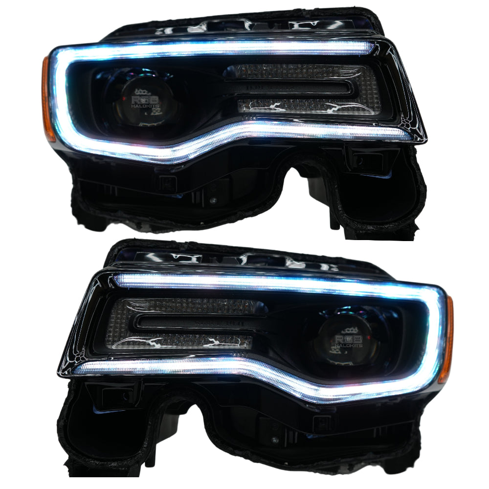 RGB Halo Kits Jeep Grand Cherokee Multicolor DRL Boards (2014-2021)