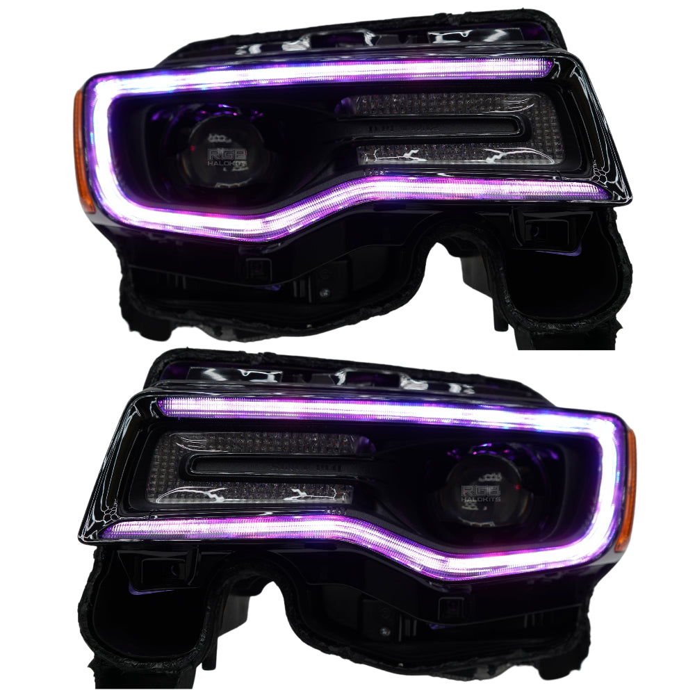 RGB Halo Kits Jeep Grand Cherokee Multicolor DRL Boards (2014-2021)