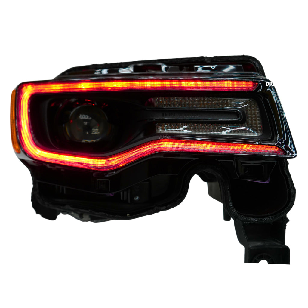 RGB Halo Kits F20 | A12 | P2 - BX1 Jeep Grand Cherokee Multicolor DRL Boards (2014-2021)