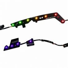 Load image into Gallery viewer, RGB Halo Kits multicolor DRL boards for 2014-2021 Jeep Grand Cherokee HID headlights