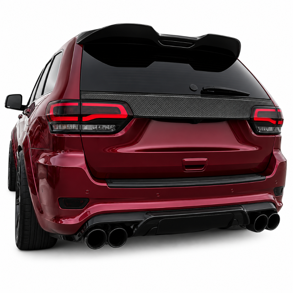 Fiberglass rear hatch replacement for 2014-2021 Jeep Grand Cherokee SRT and Trackhawk