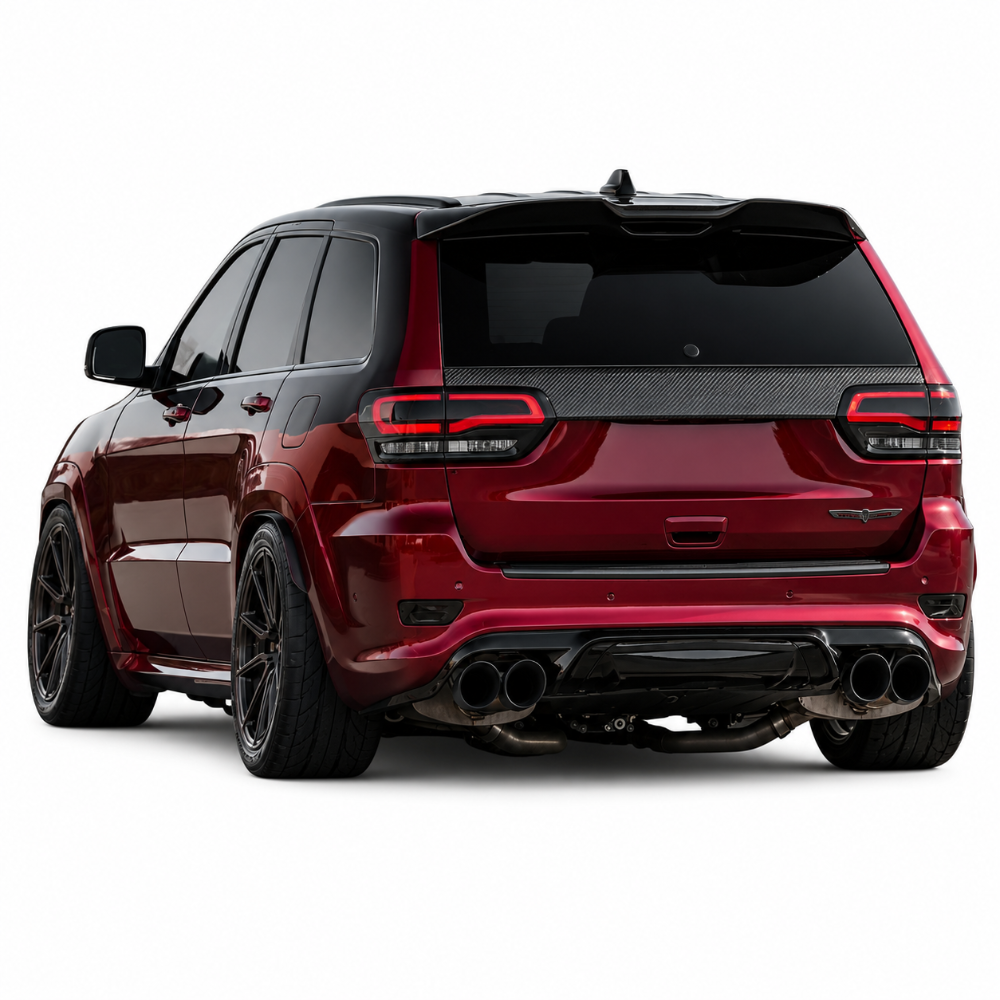 Black Ops Auto Works carbon fiber rear hatch for Jeep Grand Cherokee SRT and Trackhawk
