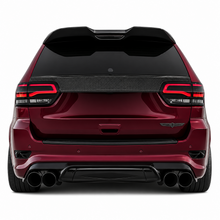 Load image into Gallery viewer, Jeep Grand Cherokee Trackhawk carbon fiber rear hatch with OEM-style fitment