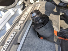 Load image into Gallery viewer, Jeep Grand Cherokee Trackhawk Wild Catch Can assembly with hoses and fittings