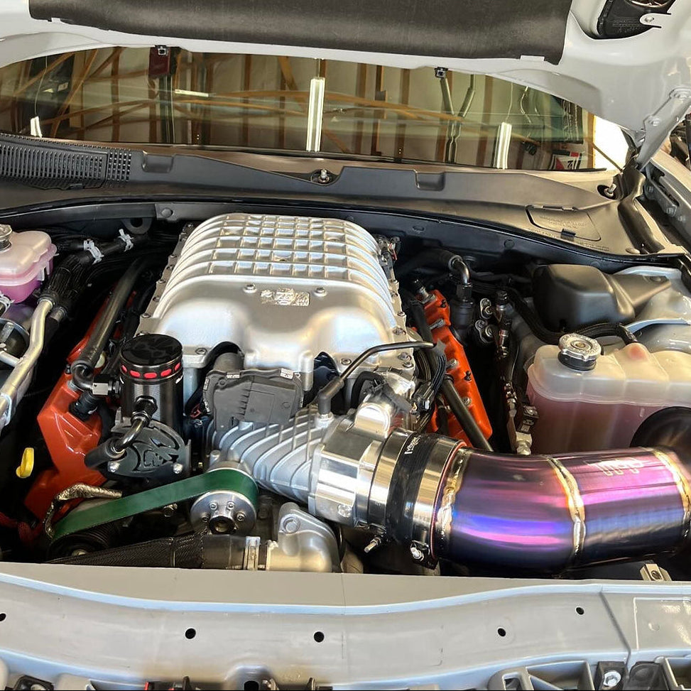 Installed MightyMouse Wild Catch Can on Dodge Durango Hellcat engine bay