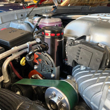 Load image into Gallery viewer, Installed Wild Catch Can in Durango Hellcat engine bay