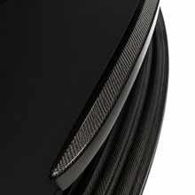 Load image into Gallery viewer, Carbon fiber trunk latch cover installed on a Jeep Grand Cherokee WK1