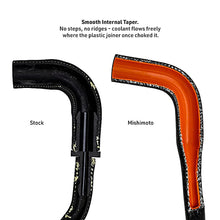 Load image into Gallery viewer, Side view of Mishimoto silicone oil cooler hose for Jeep JL Rubicon 392