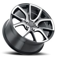Load image into Gallery viewer, Jeep Trackhawk Replica Wheels Gloss Black Ball Milled Factory Reproductions FR 75-Wheels - Cast-Factory Reproductions-746241352347-20x10 5x5 +50 HB 71.5-
