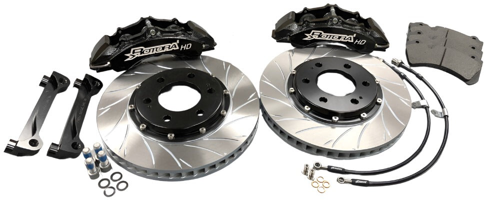 Jeep Wrangler 2018-23 HD Challenge Front Brake System - Black Ops Auto Works