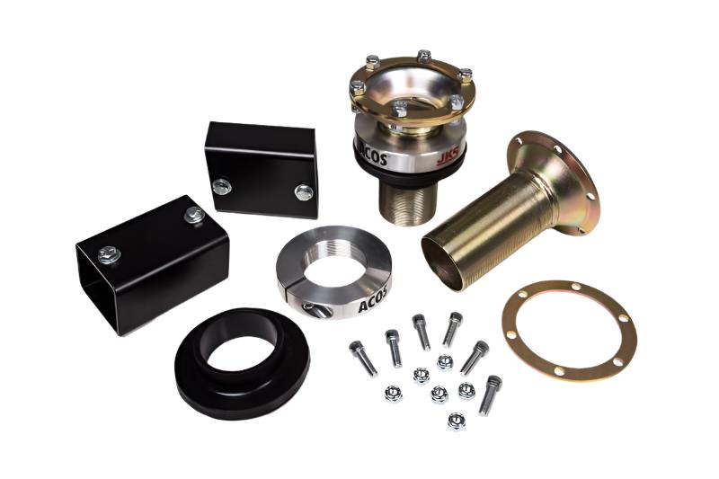 JKS Manufacturing 07-18 Jeep Wrangler JK Adjustable Coilover Spacers - Rear - Black Ops Auto Works