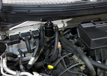 Load image into Gallery viewer, J&amp;L 11-14 Ford F-150/Ford F-150 Raptor 6.2L Passenger Side Oil Separator 3.0 - Black Anodized - Black Ops Auto Works
