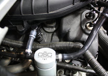 Load image into Gallery viewer, J&amp;L 11-17 Ford Mustang V6 Passenger Side Oil Separator 3.0 - Clear Anodized - Black Ops Auto Works