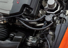 Load image into Gallery viewer, J&amp;L 14-19 Chevrolet Corvette LT1 6.2L Driver Side Oil Separator 3.0 - Black Anodized - Black Ops Auto Works
