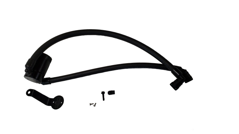 J&L 2015-2017 Ford Expedition 3.5L EcoBoost Oil Separator 3.0 - Black Anodized - Black Ops Auto Works