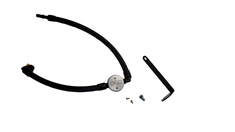 J&L 2021.5-2022 Ford Bronco 2.3L EcoBoost Oil Separator 3.0 Passenger Side - Clear Anodized - Black Ops Auto Works