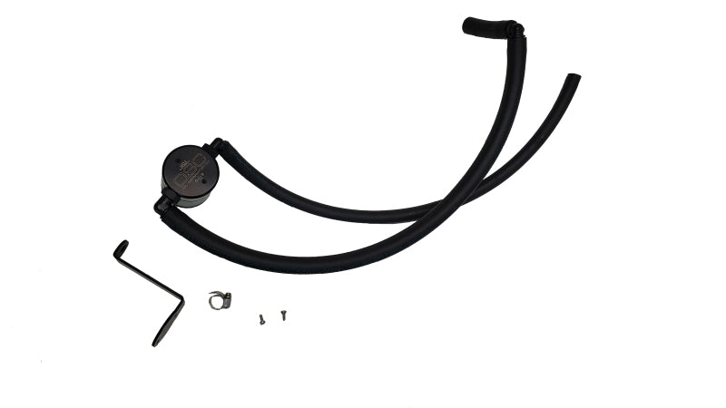 J&L 23-23 Hyundai Elantra N 2.0L Oil Separator 3.0 Passenger Side - Black Anodized - Black Ops Auto Works