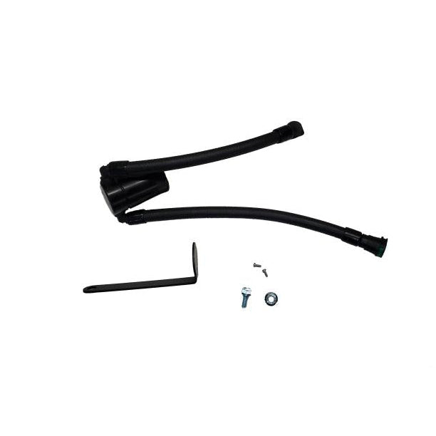 J&L 23-25 Ford F-150 Raptor R Oil Separator 3.0 Passenger Side - Black Anodized J&L JLT3097P-B