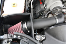 Load image into Gallery viewer, JLT 06-10 Jeep Grand Cherokee SRT8 Black Textured Cold Air Intake Kit w/Red Filter - Black Ops Auto Works