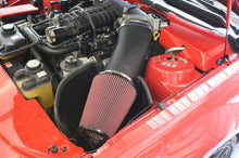 Load image into Gallery viewer, JLT 07-09 Ford Mustang GT500 Super Big Air Kit - Red Filter (For Kenne Bell 75mm TB 800+HP)Tune Req - Black Ops Auto Works