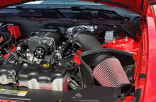 Load image into Gallery viewer, JLT 11-14 Ford Mustang GT (w/Roush/Whipple S/C) Black Textured Big Air Intake w/Red Filter -Tune Req - Black Ops Auto Works