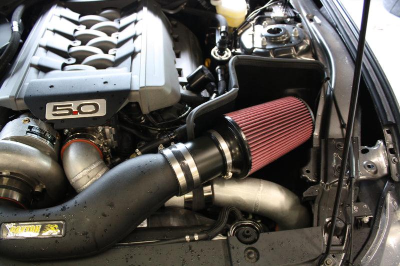 JLT 15-19 Ford Mustang GT (w/Paxton/Vortech Supercharger) Air Box w/Red Filter - Tune Req - Black Ops Auto Works