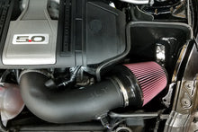 Load image into Gallery viewer, JLT 18-21 Ford Mustang GT Black Textured Cold Air Intake Kit w/Red Filter - Tune Req - Black Ops Auto Works