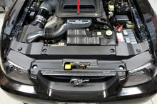 Load image into Gallery viewer, JLT 99-04 Ford Mustang Black Textured Radiator Support Cover - Black Ops Auto Works