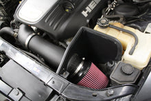 Load image into Gallery viewer, JLT 05-17 Dodge Charger 5.7L (w/o Shaker Hood) Black Textured Cold Air Intake Kit w/Red Filter - JLT CAI-DH05