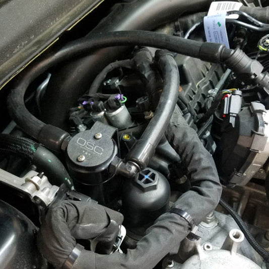 Installed in Ford Fusion Sport engine bay