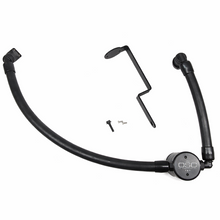 Load image into Gallery viewer, J&amp;L 3034P-B black anodized oil separator full view